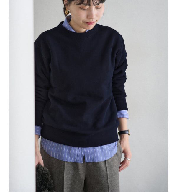 IENA「LOOPWHEELER for LOWERCASE 別注 C/N SWEAT/スウェット」|スウェット・ジャージ|