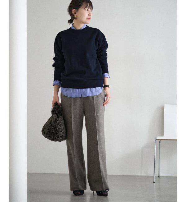 IENA「LOOPWHEELER for LOWERCASE 別注 C/N SWEAT/スウェット」|スウェット・ジャージ|