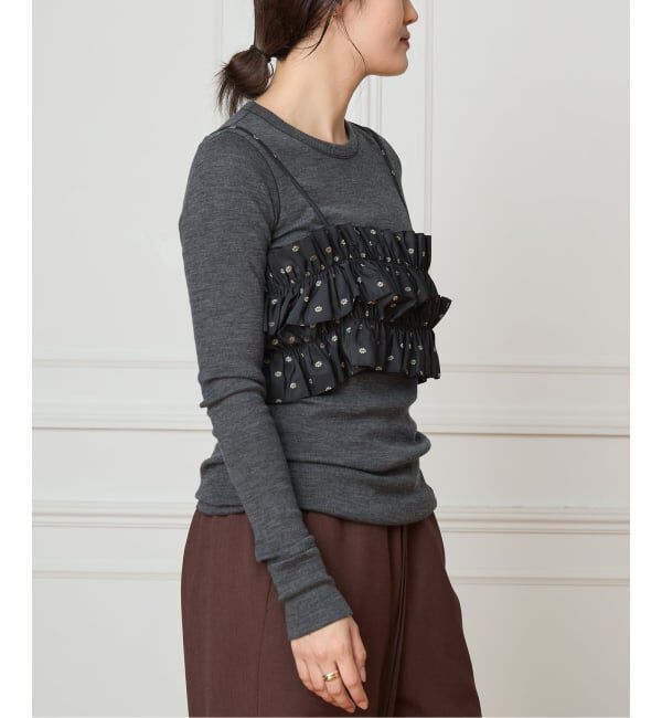 IENA LA BOUCLE「IENA LA BOUCLE JQフリルビスチェ」|その他|