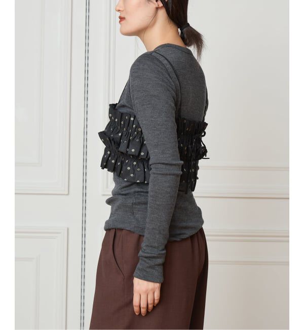 IENA LA BOUCLE「IENA LA BOUCLE JQフリルビスチェ」|その他|