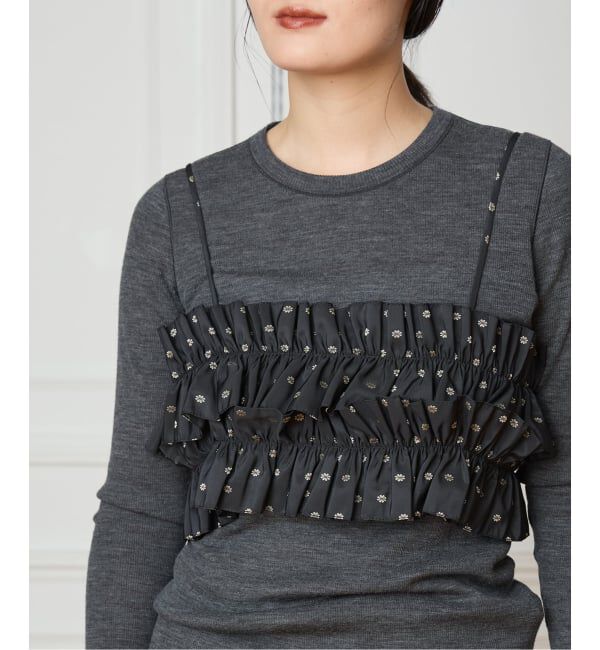 IENA LA BOUCLE「IENA LA BOUCLE JQフリルビスチェ」|その他|