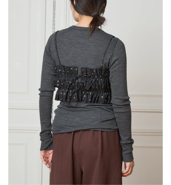 IENA LA BOUCLE「IENA LA BOUCLE JQフリルビスチェ」|その他|