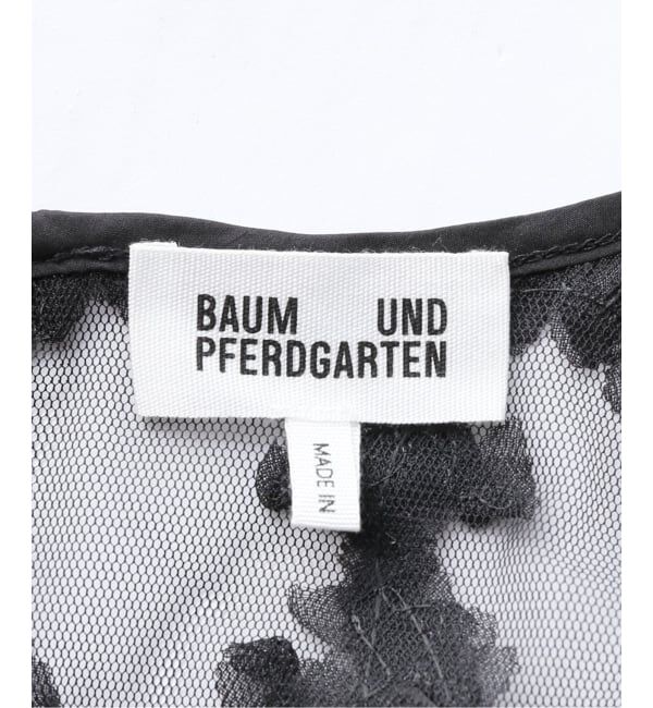 IENA LA BOUCLE「BAUM UND PFERDGARTEN/バウム ウンド ヘルガーデン fancy organza ドレス」|ワンピース|