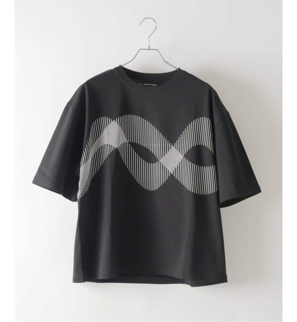 EDIFICE「PLASTIC IMAGINE (プラスチックイマジン) 別注 DNA Tシャツ」|Tシャツ・カットソー|ブラック