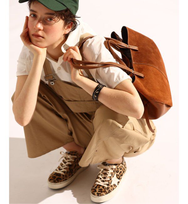 journal standard luxe「コンパクトギャバ オーバーオール」|オールインワン|