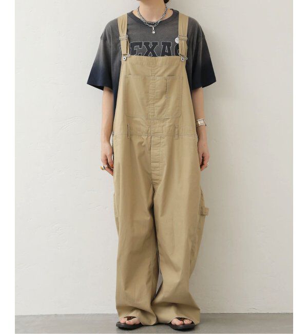 journal standard luxe「コンパクトギャバ オーバーオール」|オールインワン|