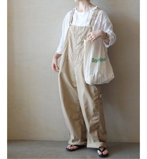 journal standard luxe「コンパクトギャバ オーバーオール」|オールインワン|