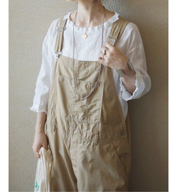 journal standard luxe「コンパクトギャバ オーバーオール」|オールインワン|