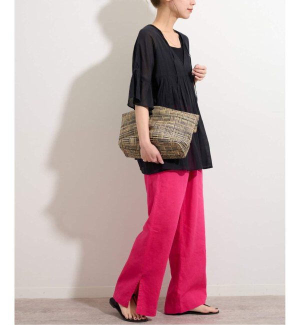 JOURNAL STANDARD relume「《WEB限定追加3》麻スリットイージーパンツ」|その他|