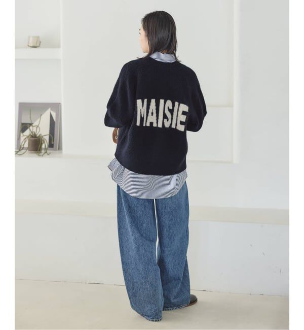 JOURNAL STANDARD「アルパカMIX ロゴ カーディガン」|カーディガン|