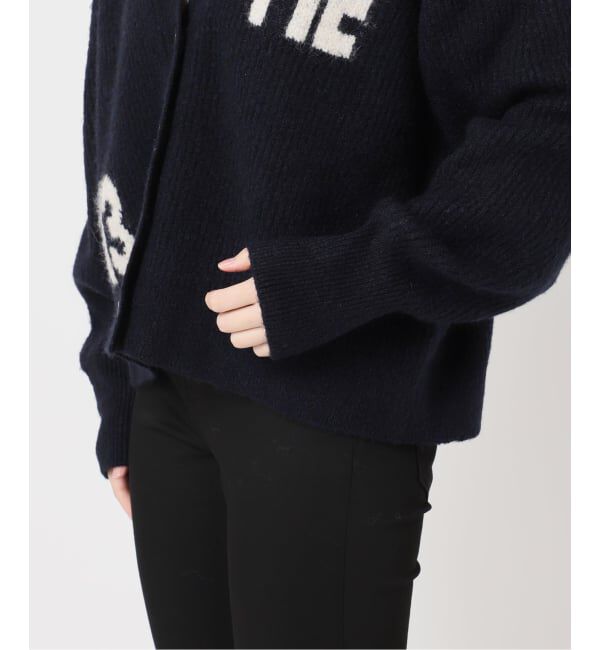 JOURNAL STANDARD「アルパカMIX ロゴ カーディガン」|カーディガン|