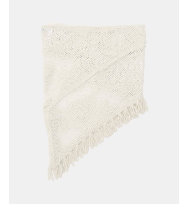 JOURNAL STANDARD relume「クラフト刺繍レーススカーフ」|バンダナ・スカーフ|ナチュラル