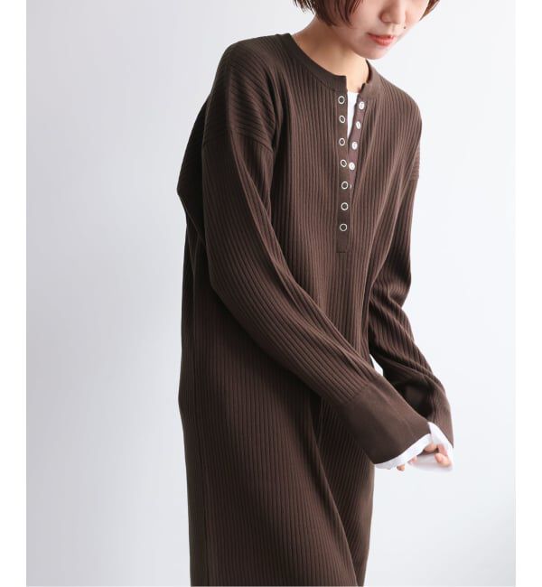 JOURNAL STANDARD relume「《WEB限定追加予約》【MULTI FUNC+】ヘンリーネックニットワンピース」|ワンピース|