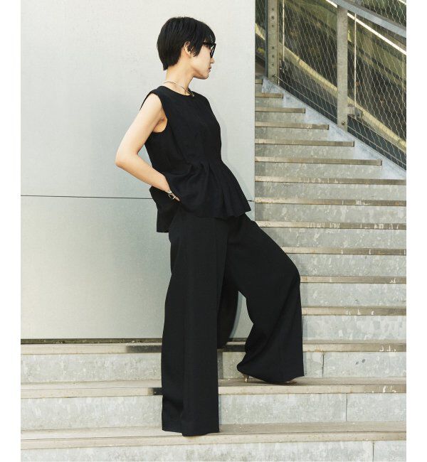 HARDY NOIR「《追加》カシドスワイドパンツ」|スラックス|