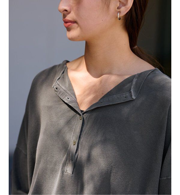 FRAMeWORK「サーフニットヘンリーTee」|Tシャツ・カットソー|