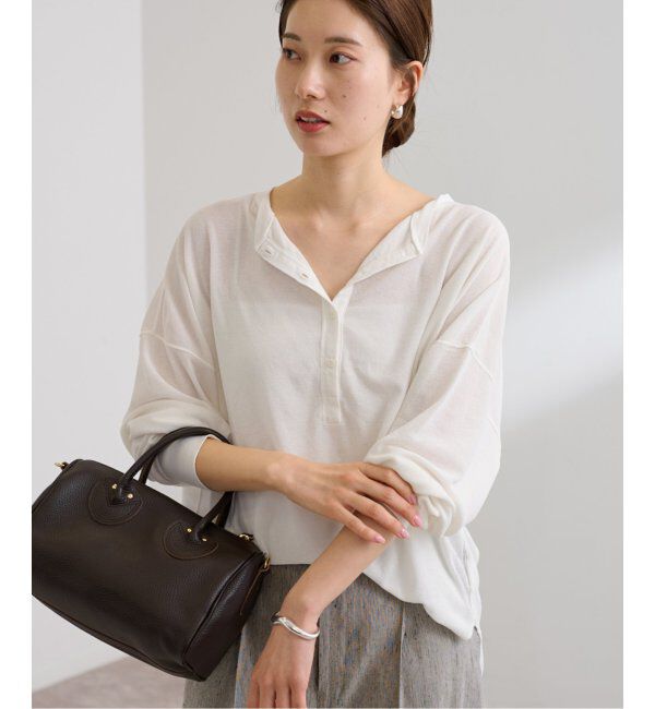 FRAMeWORK「サーフニットヘンリーTee」|Tシャツ・カットソー|