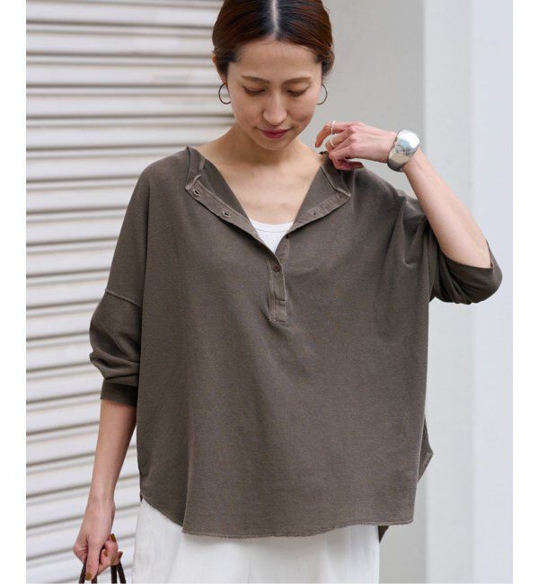 FRAMeWORK「サーフニットヘンリーTee」|Tシャツ・カットソー|