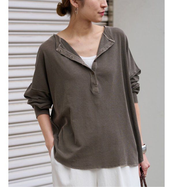 FRAMeWORK「サーフニットヘンリーTee」|Tシャツ・カットソー|