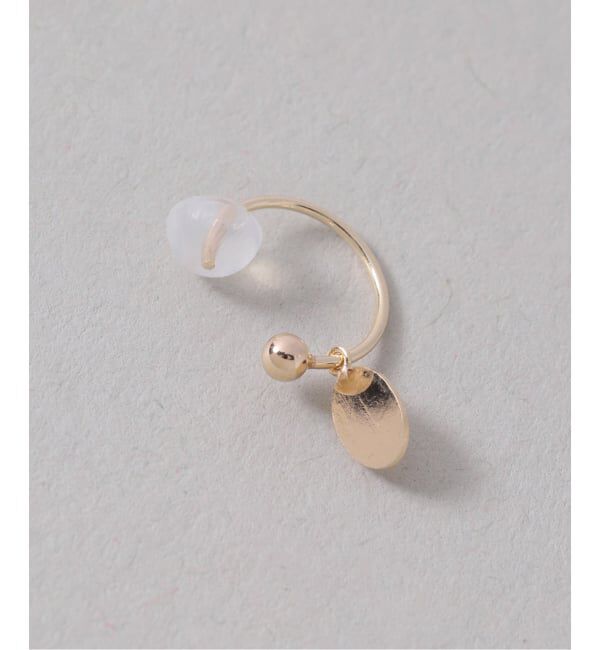 Lilas by Spick&Span「シェルプレートピアス K10（両耳）」|ピアス|