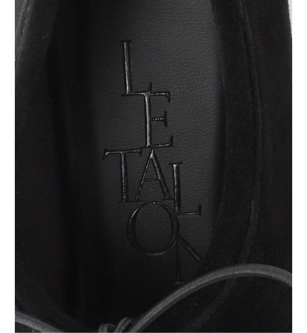  「3.5cmレザーレースアップパンプス」|パンプス|