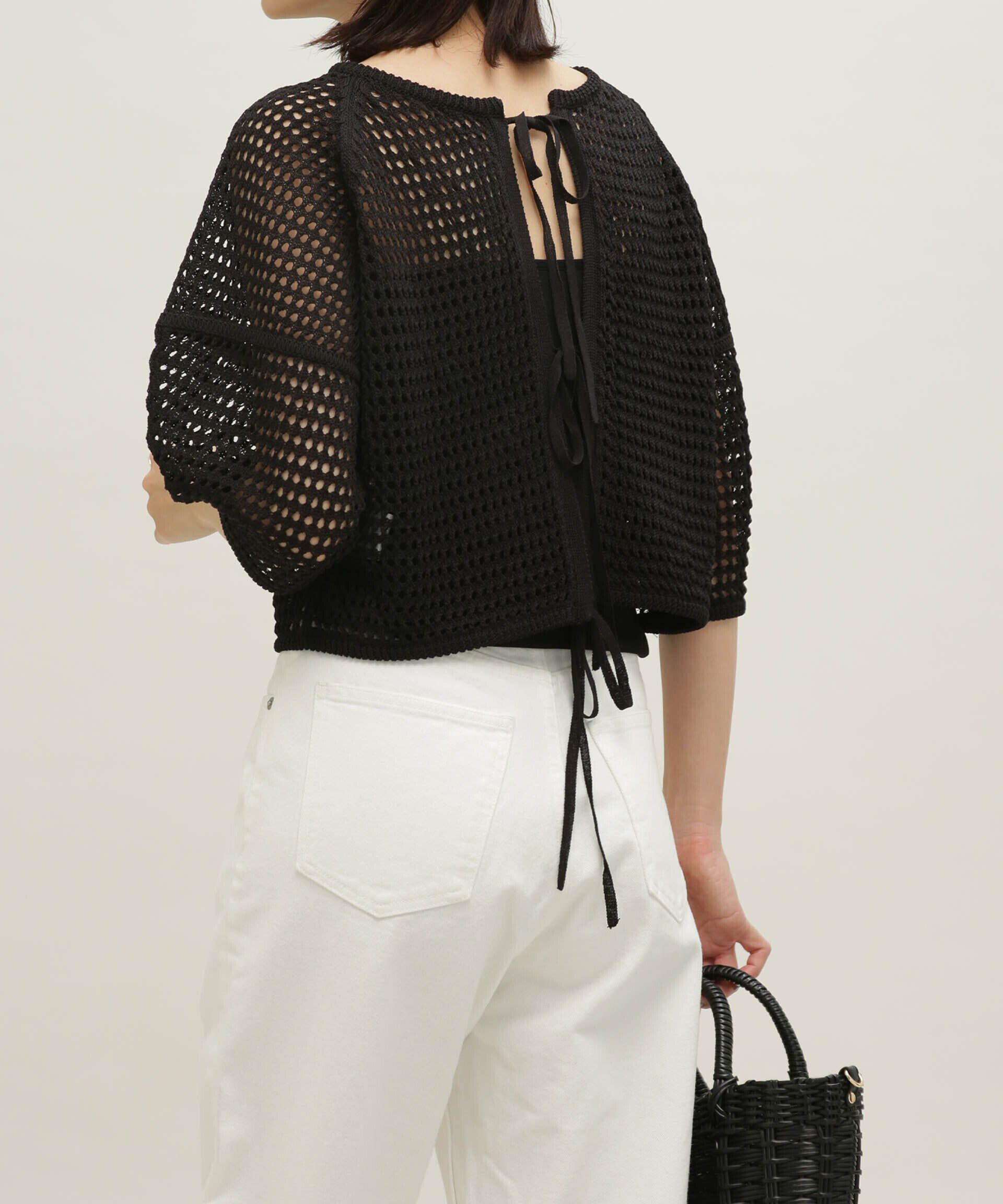 nano･universe「LB.03/メッシュニット2wayトップス」|ニット・セーター|