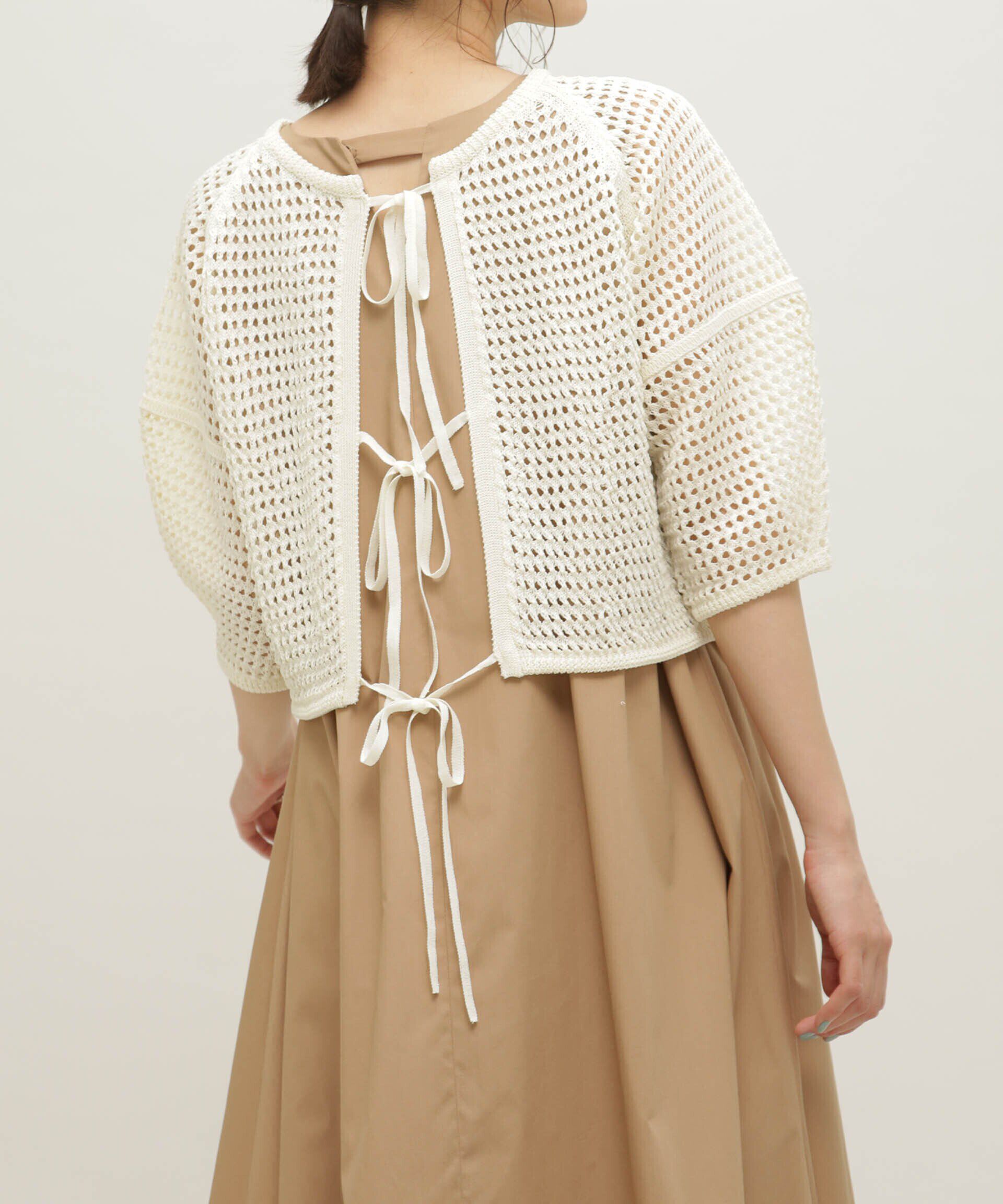 nano･universe「LB.03/メッシュニット2wayトップス」|ニット・セーター|