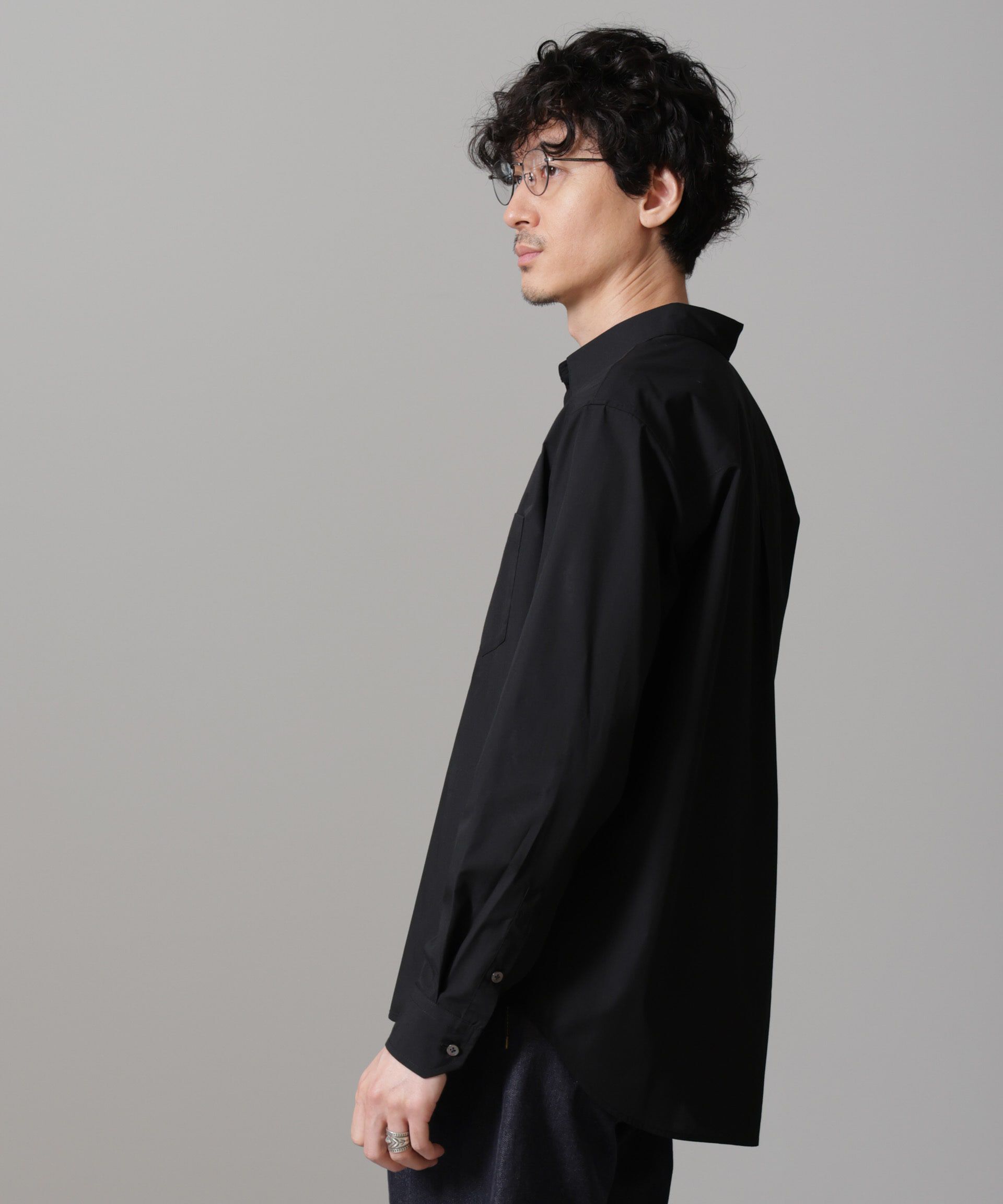 nano･universe「バンブーフォート レギュラーカラーシャツ」|シャツ・ブラウス|