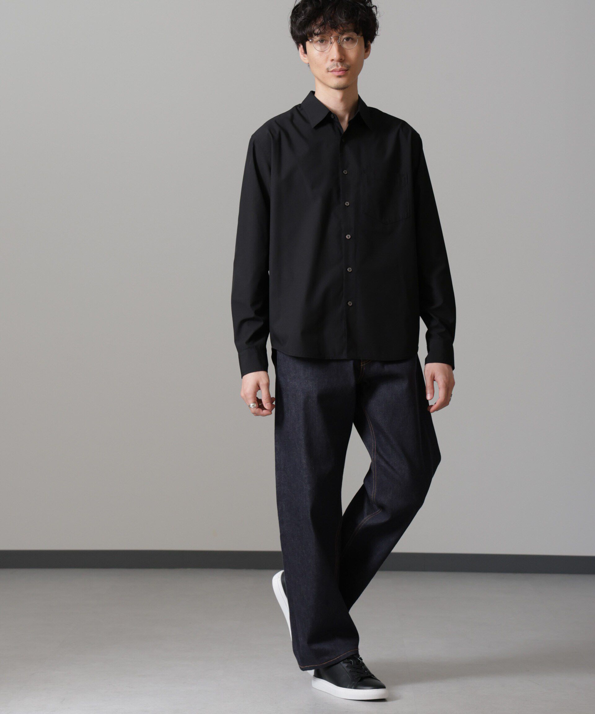 nano･universe「バンブーフォート レギュラーカラーシャツ」|シャツ・ブラウス|