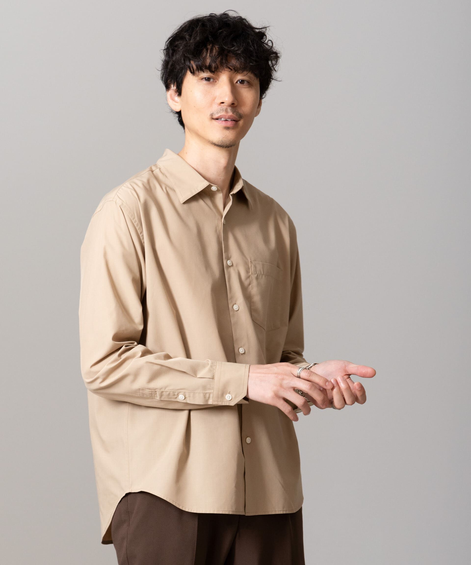 nano･universe「バンブーフォート レギュラーカラーシャツ」|シャツ・ブラウス|