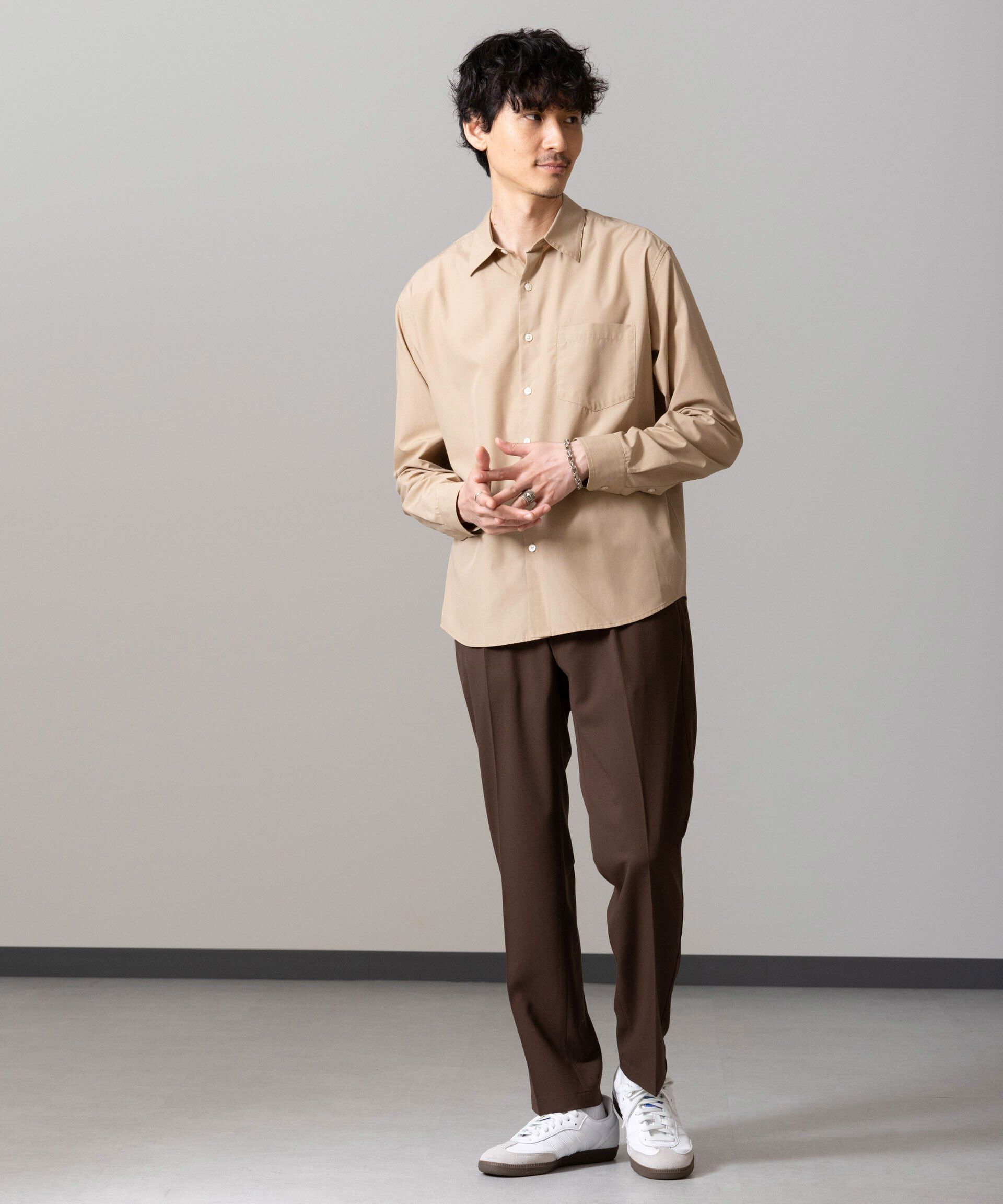 nano･universe「バンブーフォート レギュラーカラーシャツ」|シャツ・ブラウス|