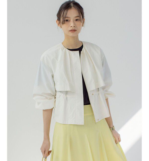 組曲「エアリーブルゾン」|ブルゾン・スタジャン|アイボリー系