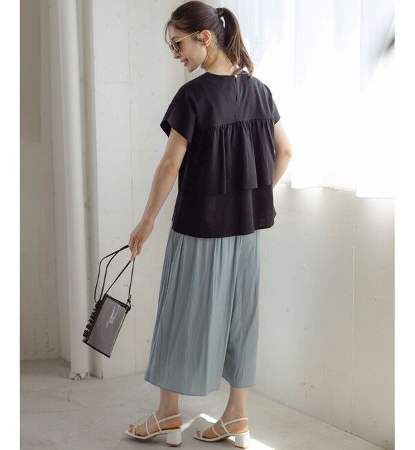 組曲「バックフリル カットソー」|Tシャツ・カットソー|