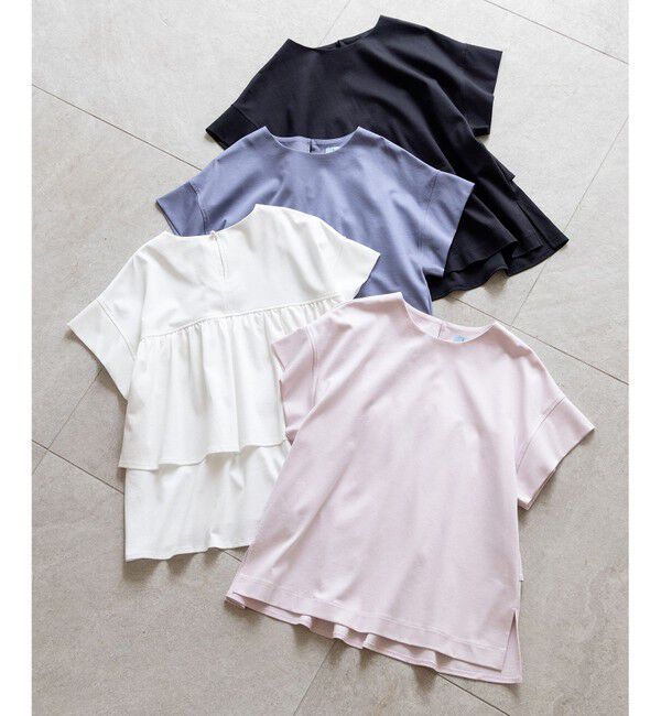 組曲「バックフリル カットソー」|Tシャツ・カットソー|