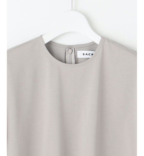 23区「【SACRA】プレーティングクロス カットソー」|Tシャツ・カットソー|