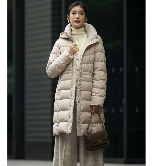 23区「【洗える】ベロアニット カーディガン」|カーディガン|