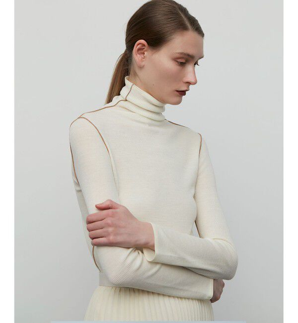 BEIGE,「FORD / ハイネックトップス」|Tシャツ・カットソー|White&times;Camel