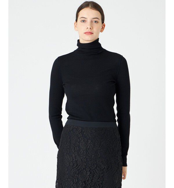 BEIGE,「FORD / ハイネックトップス」|Tシャツ・カットソー|Black&times;Navy