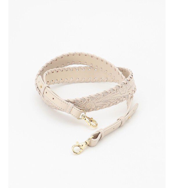 Carving Tribes「ステッチショルダーストラップ」|その他|エクリュ