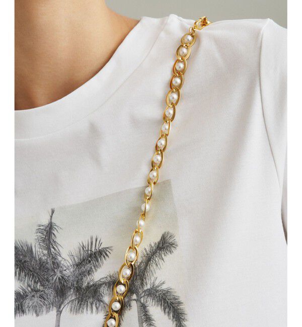 「ショルダーチェーンネックレス」|ネックレス|