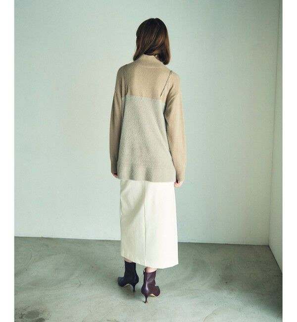 GRACE CONTINENTAL「レースビスチェニットトップ」|ニット・セーター|