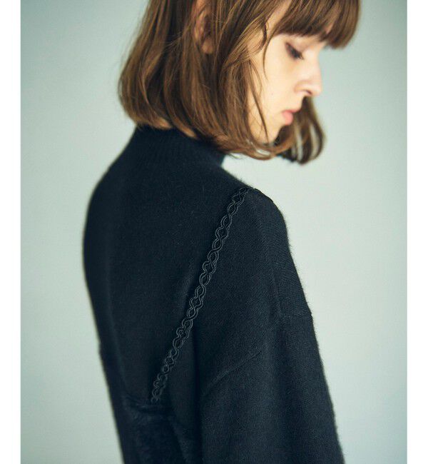 GRACE CONTINENTAL「レースビスチェニットトップ」|ニット・セーター|