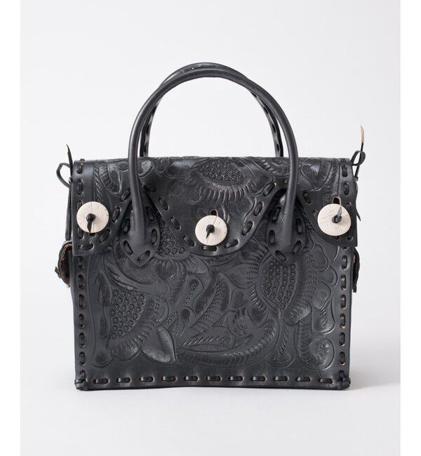 Carving Tribes「MaestraS-MTLC」|ハンドバッグ|ブラック