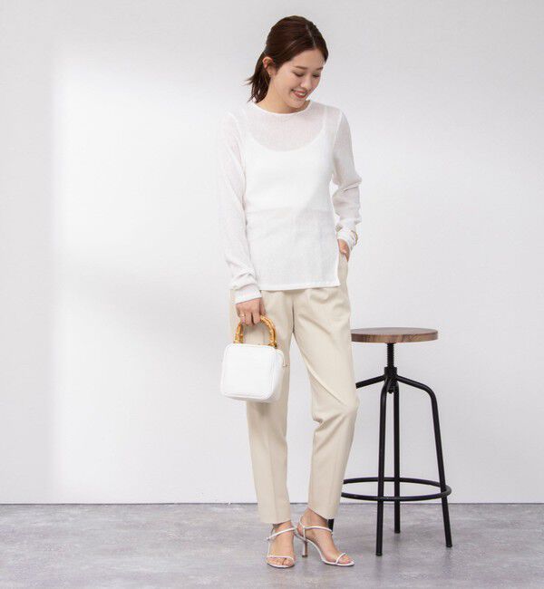 NOLLEY'S「ウォッシャブル愛され イージータックスリムパンツ」|その他|