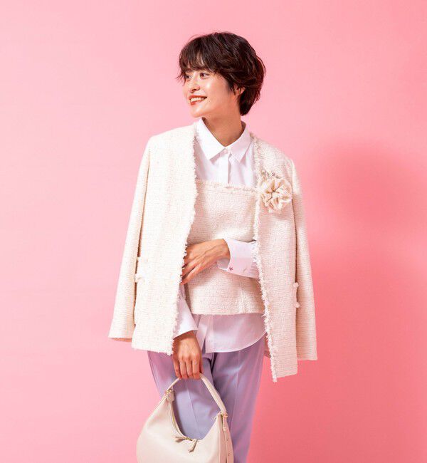 NOLLEY'S「ウォッシャブル愛され イージータックスリムパンツ」|その他|