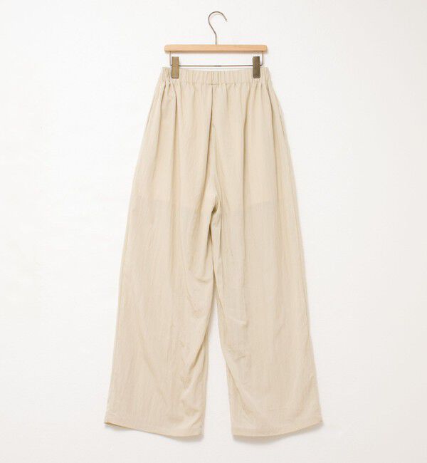 NOLLEY'S「【MAQWEL/マクウェル】ウォッシャブルワッシャーイージーワイドパンツ」|その他|