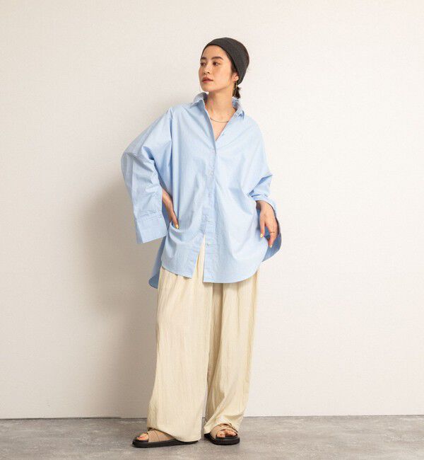 NOLLEY'S「【MAQWEL/マクウェル】ウォッシャブルワッシャーイージーワイドパンツ」|その他|