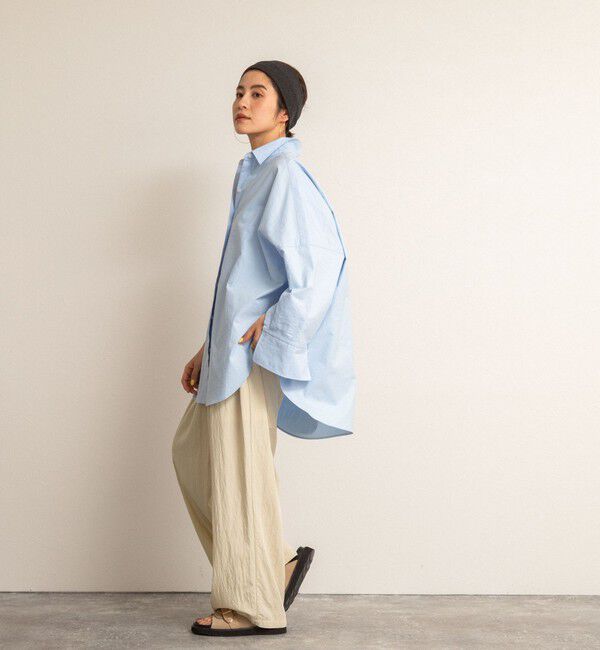 NOLLEY'S「【MAQWEL/マクウェル】ウォッシャブルワッシャーイージーワイドパンツ」|その他|