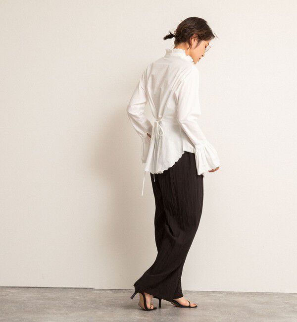 NOLLEY'S「【MAQWEL/マクウェル】ウォッシャブルワッシャーイージーワイドパンツ」|その他|