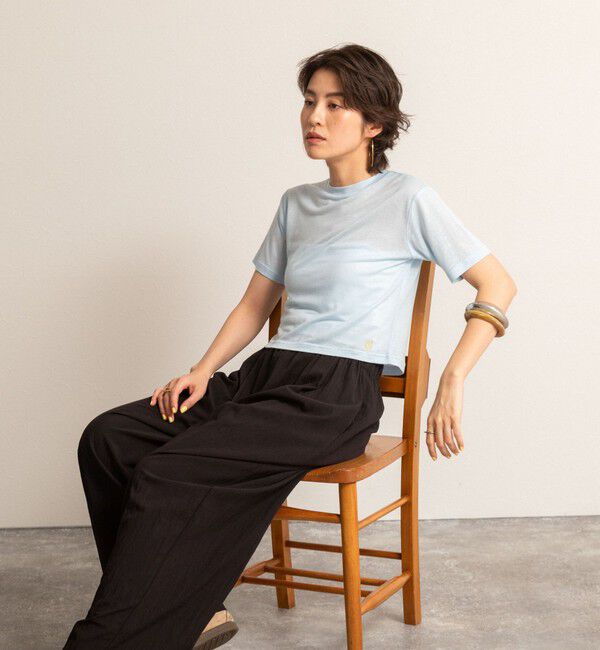 NOLLEY'S「【MAQWEL/マクウェル】ウォッシャブルワッシャーイージーワイドパンツ」|その他|