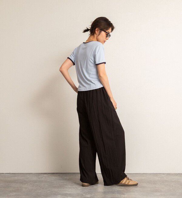 NOLLEY'S「【MAQWEL/マクウェル】ウォッシャブルワッシャーイージーワイドパンツ」|その他|